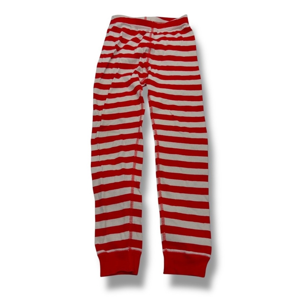 Hanna Andersson Star Wars Organic Cotton Pajama Pants Kids 6–7 Red White Stripe